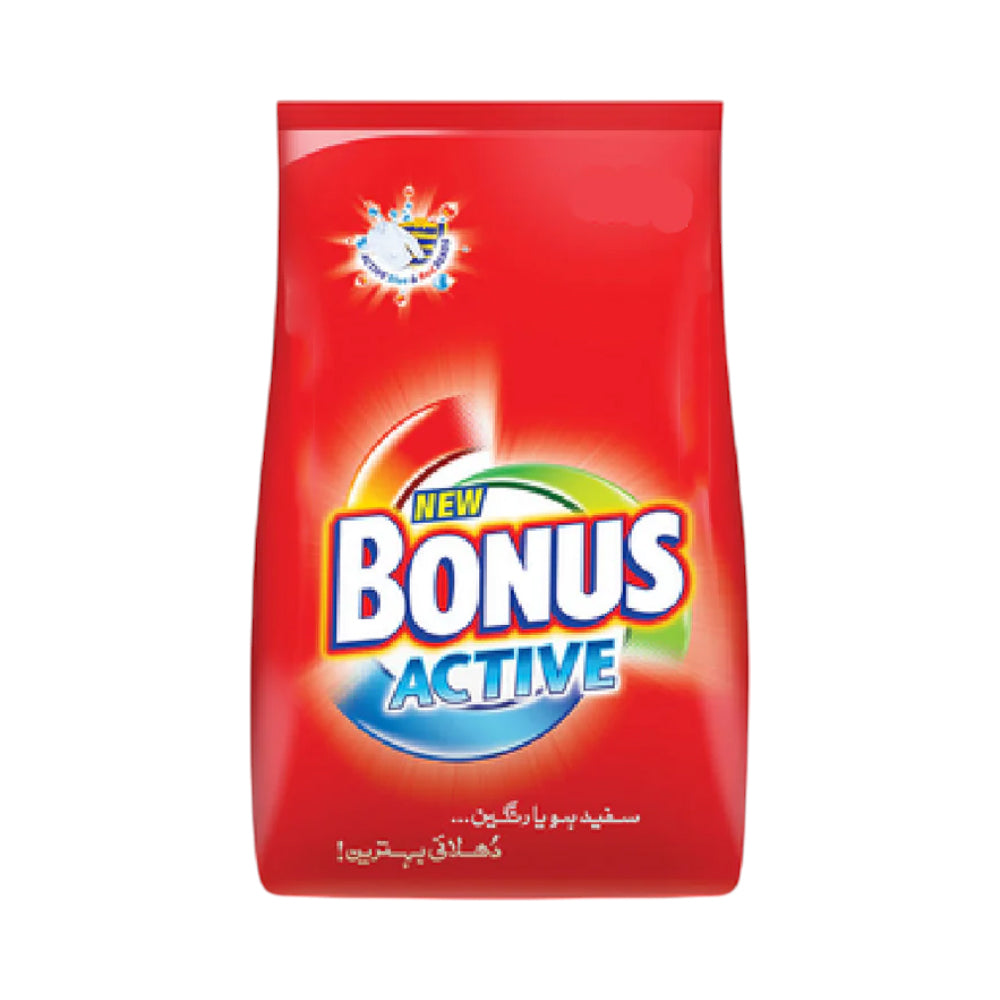 BONUS WASHING POWDER ACTIVE 500 GM