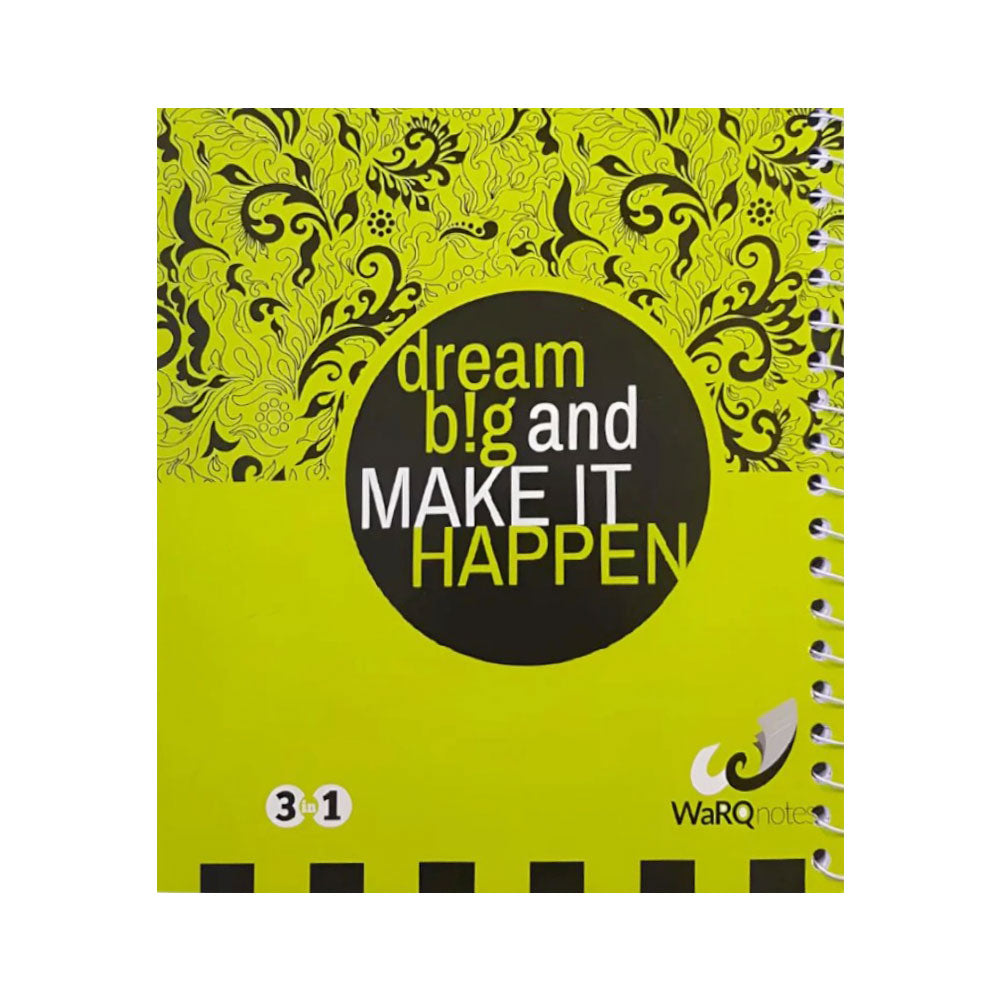 5342 WARQNOTES REGISTER RING 3IN1