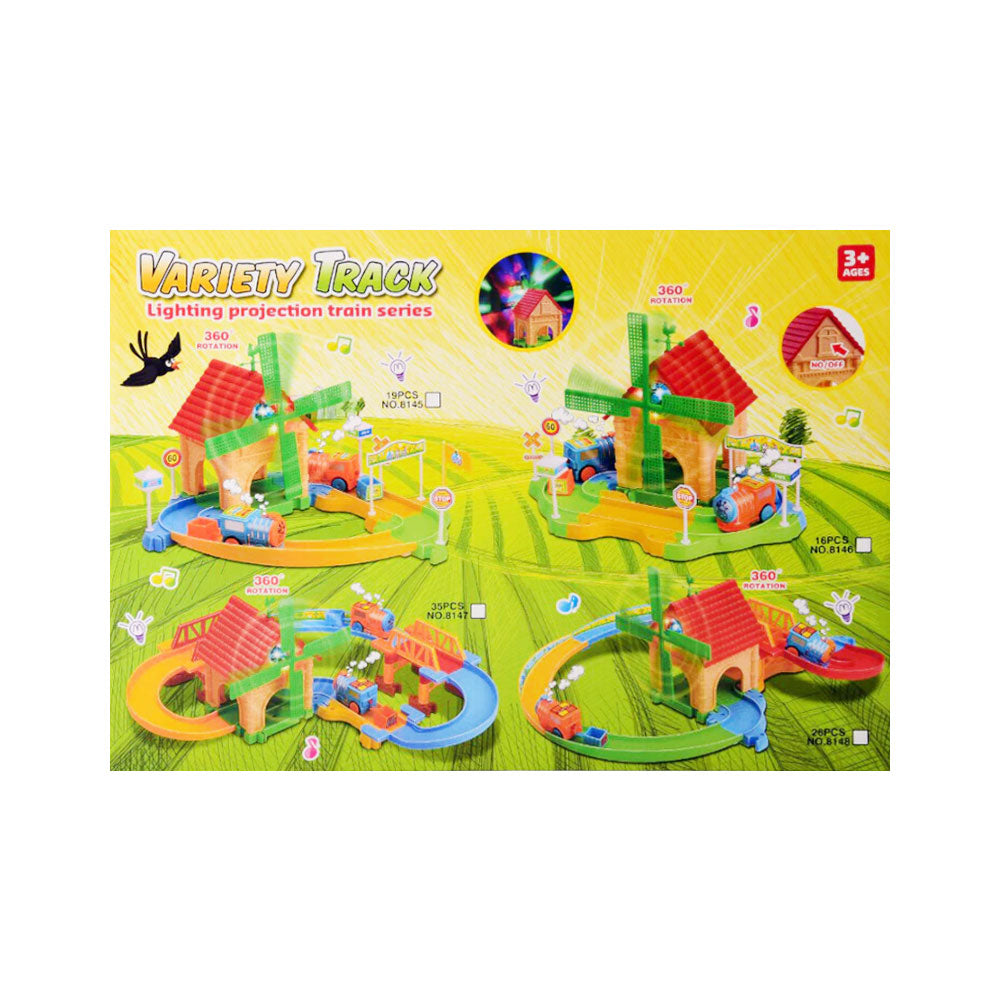 8144 VARIETY LIGHTNING TRAIN TRACK SET