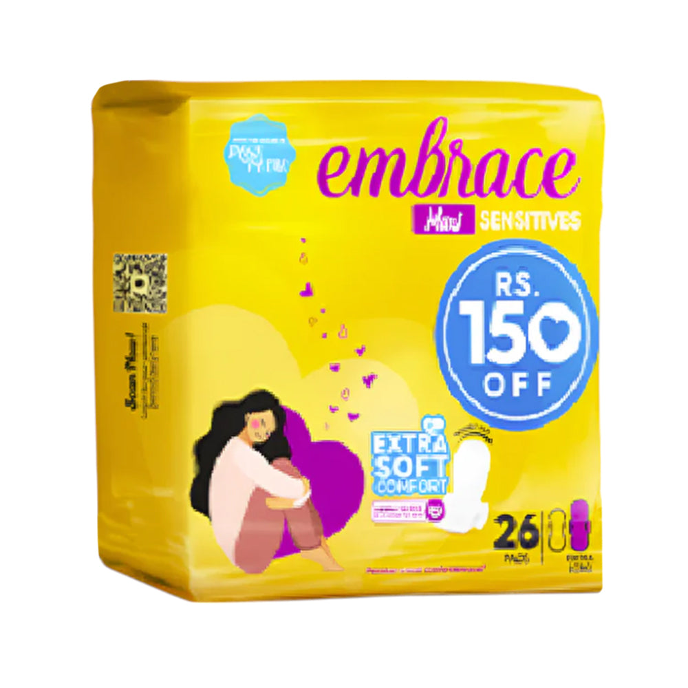 FAMCARE SENSITIVES MAXI EXTRA-LONG TRIO PACK 26 PCS