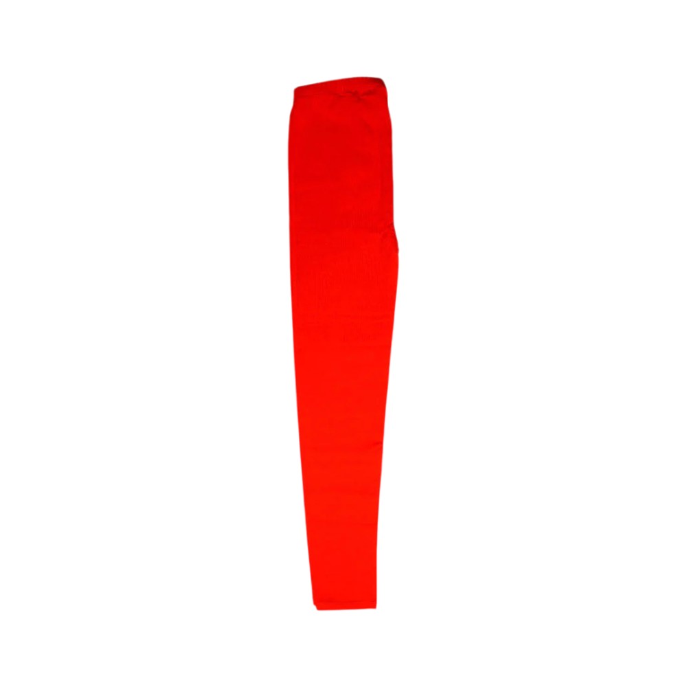 GIRLS TIGHTS PLAIN COL RED N&E MZS-24 11-12 YEAR 0395