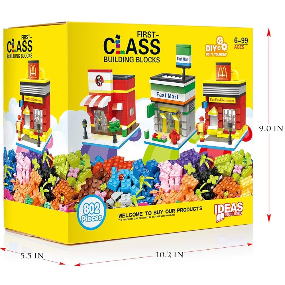 LX-A293 CLASS BUILDING BLOCKS SET 802PCS