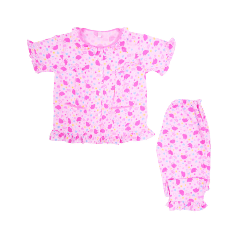GIRLS S/S 2PC SLEEPING SUIT MZS-24 3-4 YEAR THAI
