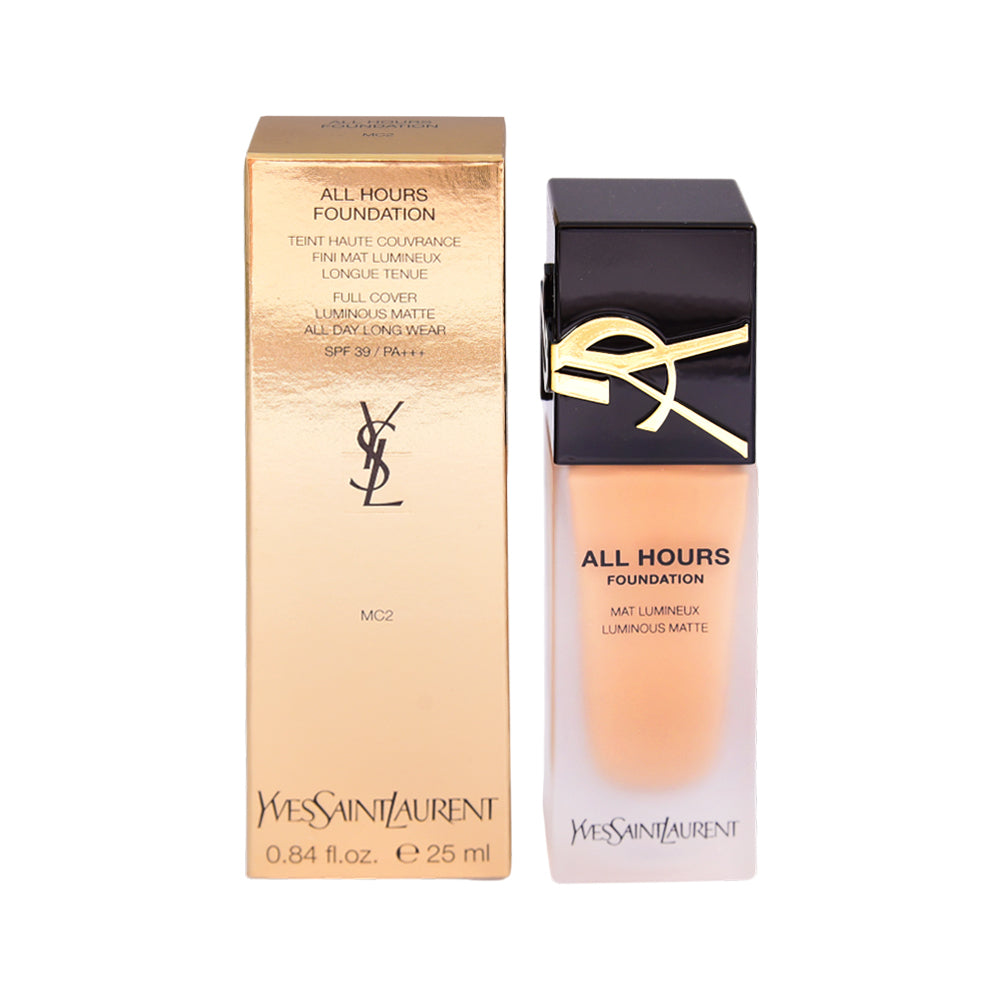 YSL - LADIES ALL HOURS FOUNDATION SPF 39  MC2 MEDIUM COOL