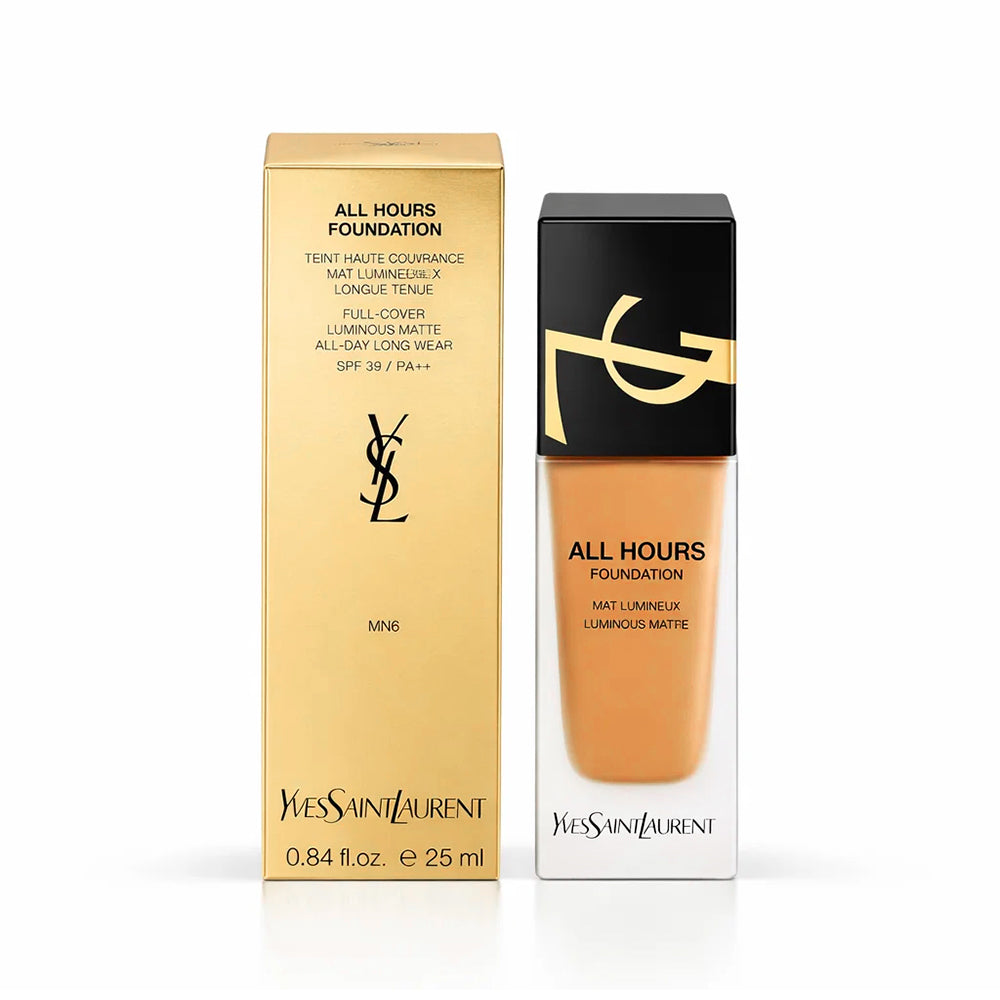 YSL - LADIES ALL HOURS FOUNDATION SPF 39  MN6 MEDIUM NEUTRAL