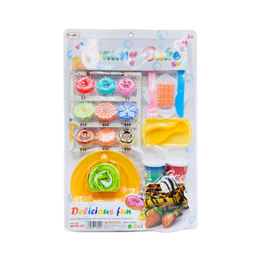 MYB-01Y MY YUMMY BAKE SET IN CARD