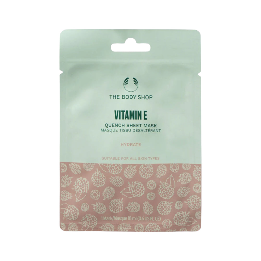 THE BODY SHOP VITAMIN E QUENCH SHEET MASK 18ML