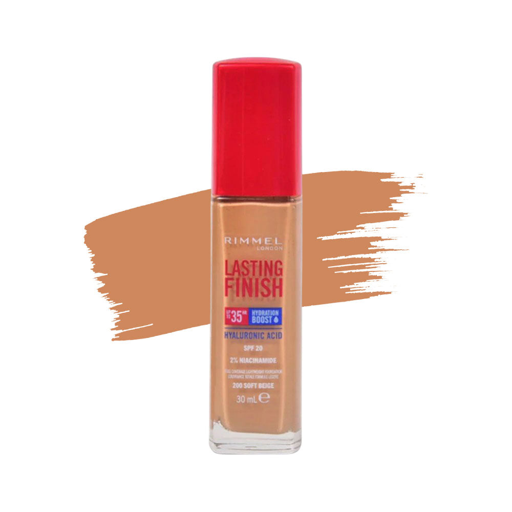 RIMMEL  LASTING FINISH HYALURONIC ACID LONGLASTING FOUNDATION
