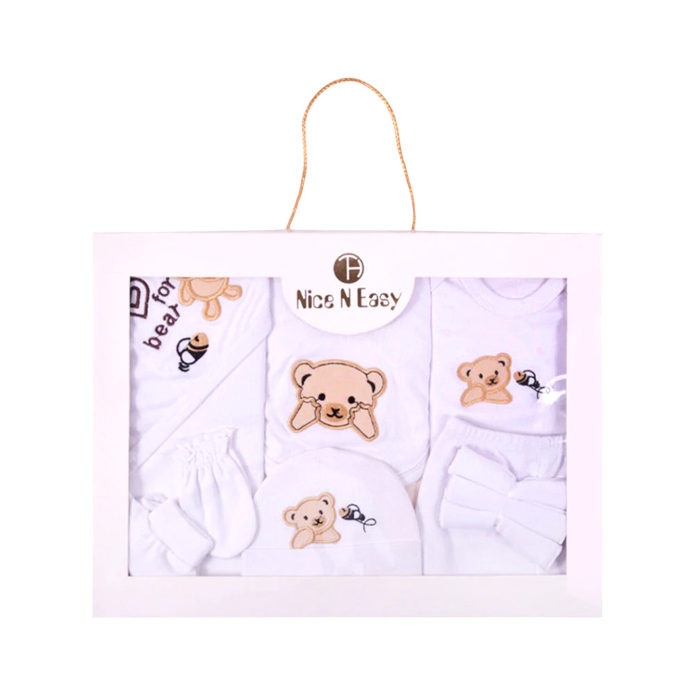 BABY GIFT SET 10PC BOX NICE & EASY SKIN MZS-24