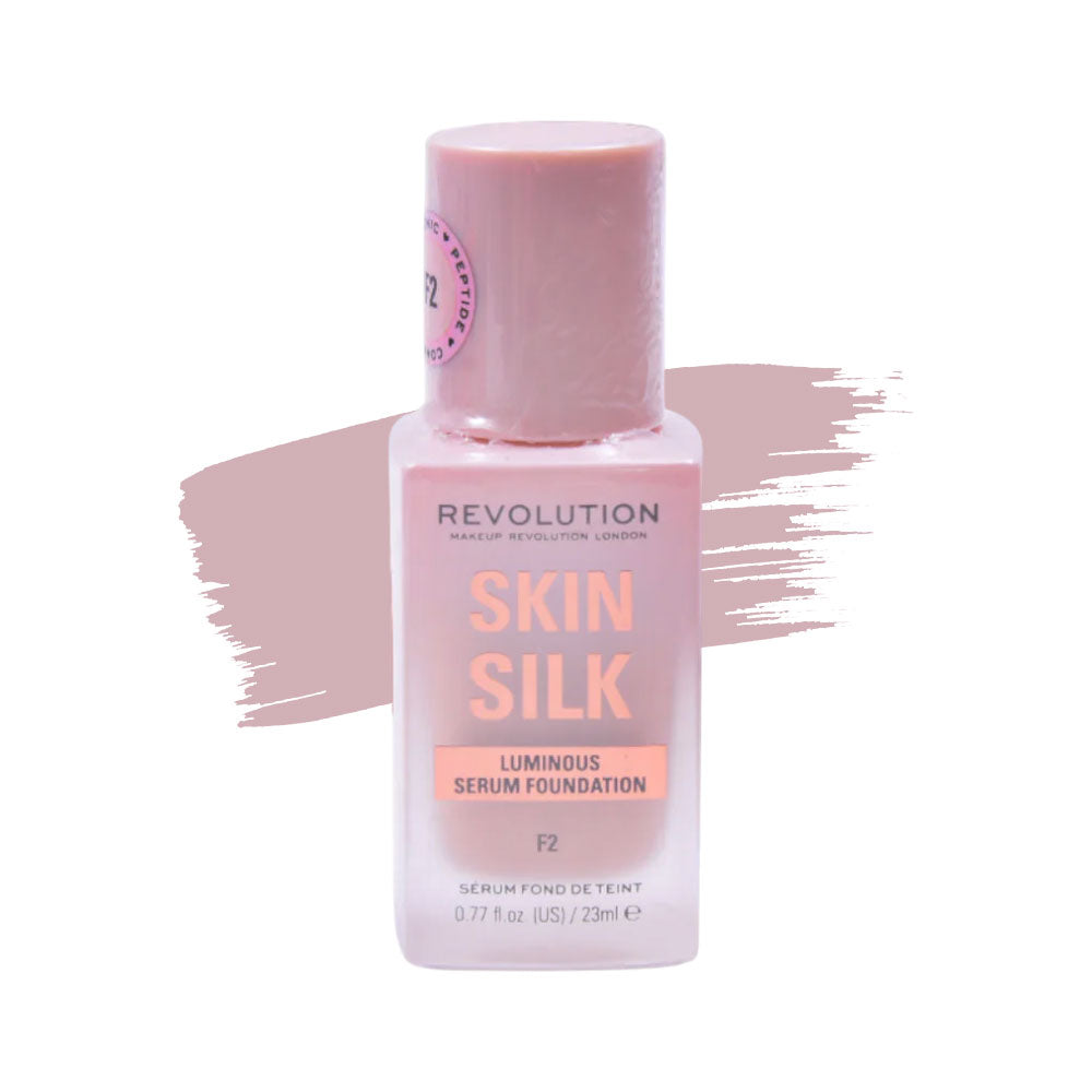REVOLUTION SKIN SILK LUMINOUS SERUM FOUNDATION F2 23ML