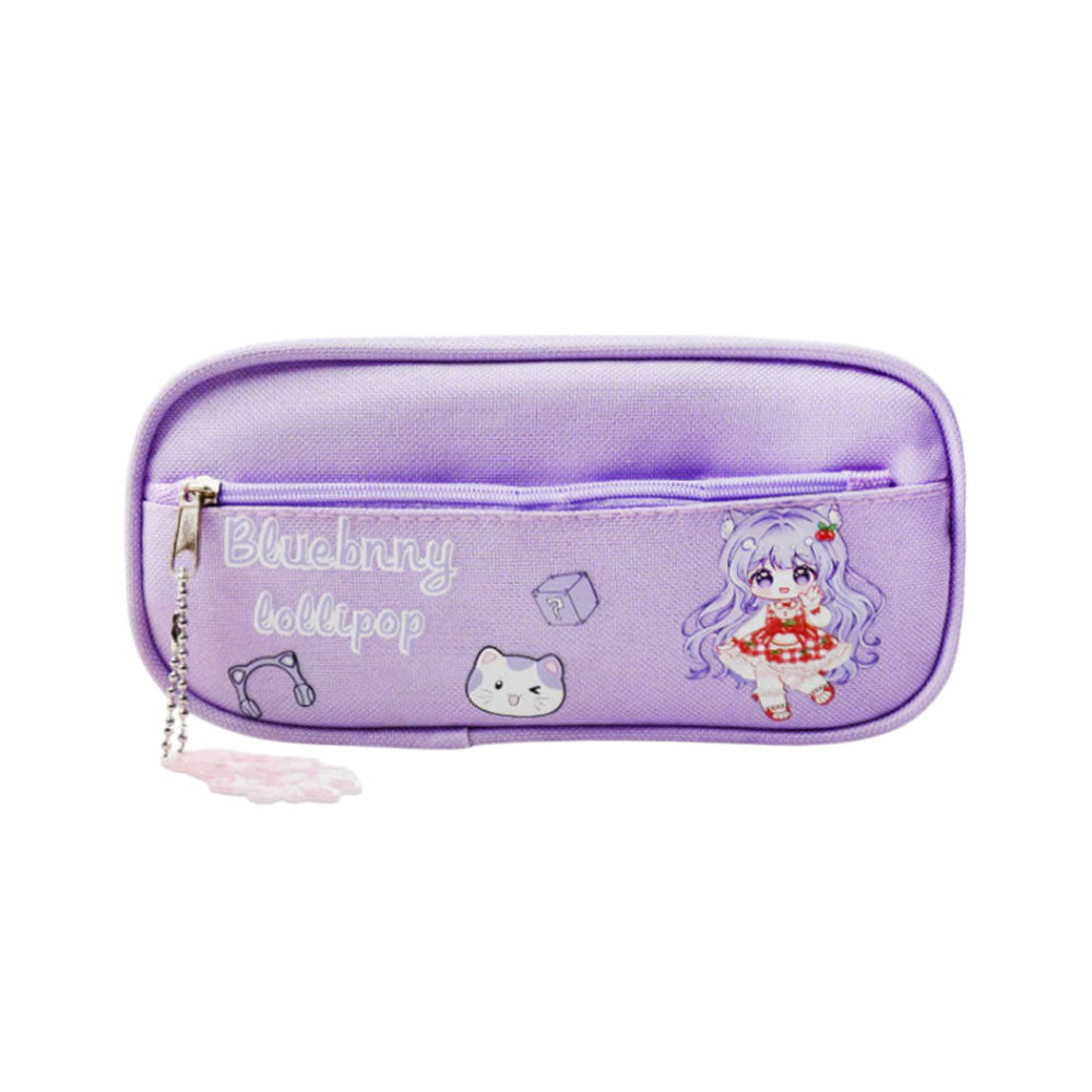 2652 BLUE BUNNY PENCIL POUCH