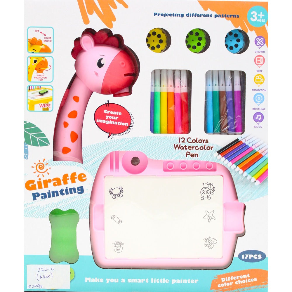 222-10 WRITING BOARD ANIMAL 17PCS