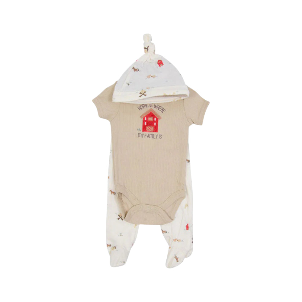 BOYS S/S 3PC BODY SUIT MZS-24 3-6M BP11203-BP11208