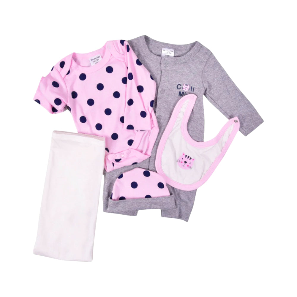 BABY GIFT SET HANGER 5PC MZW-24 0-3M 239-067