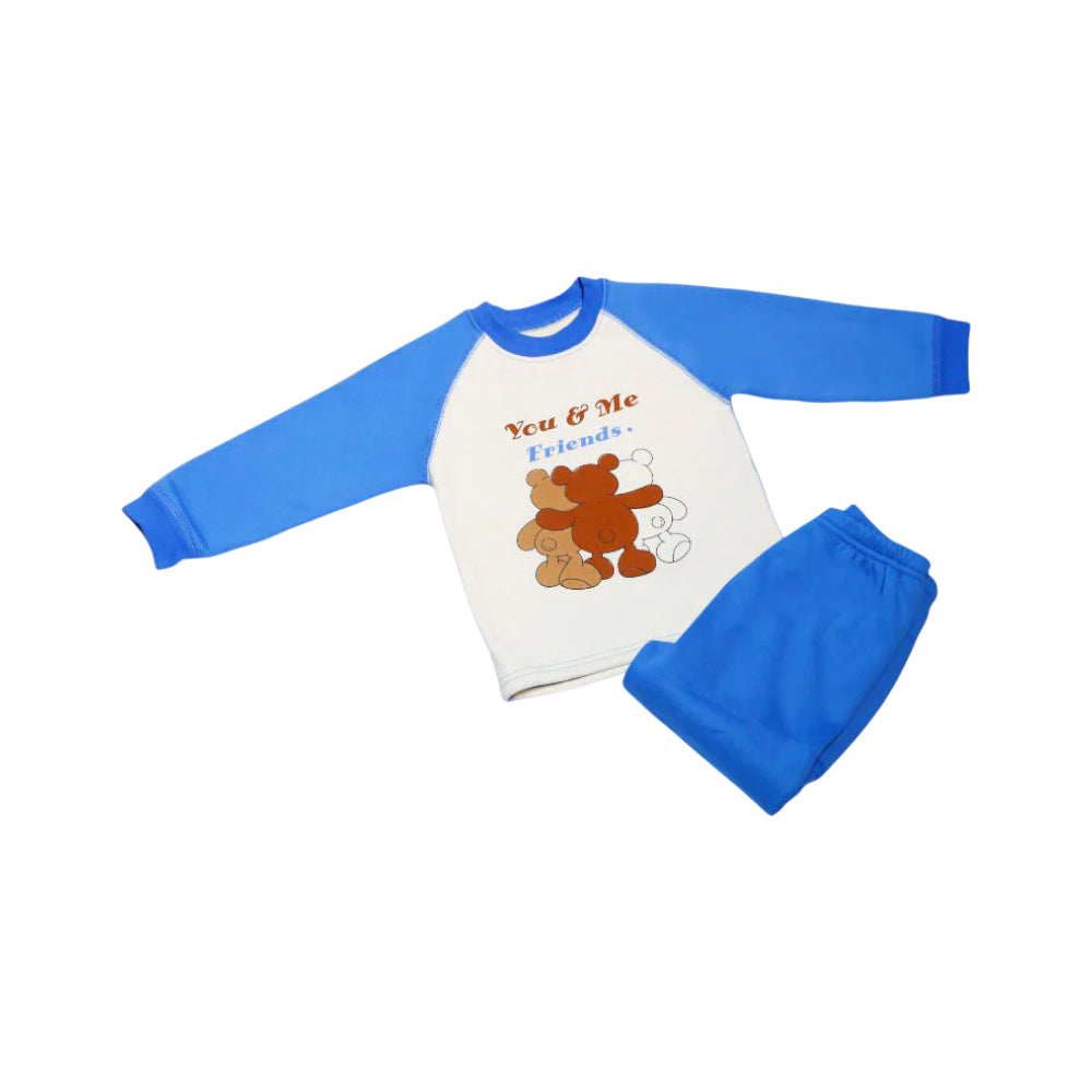 BOYS L/S 2PC PAJAMA SUIT MZW-24 18-24M 40 A