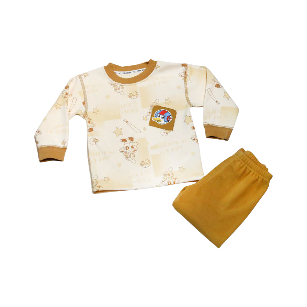 BOYS L/S 2PC PAJAMA SUIT MZW-24 2-3Y 38