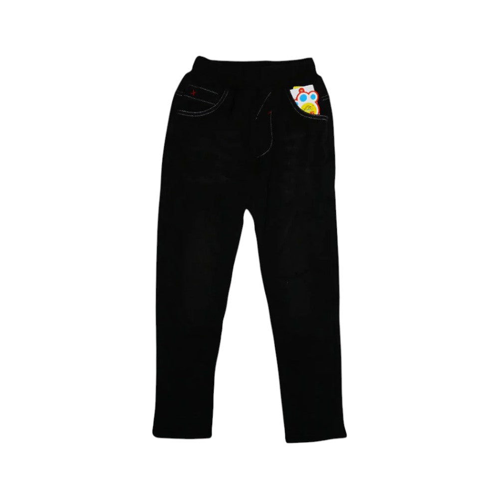 BOYS DENIM JEANS QUILTED MZW-24 6-7Y 38