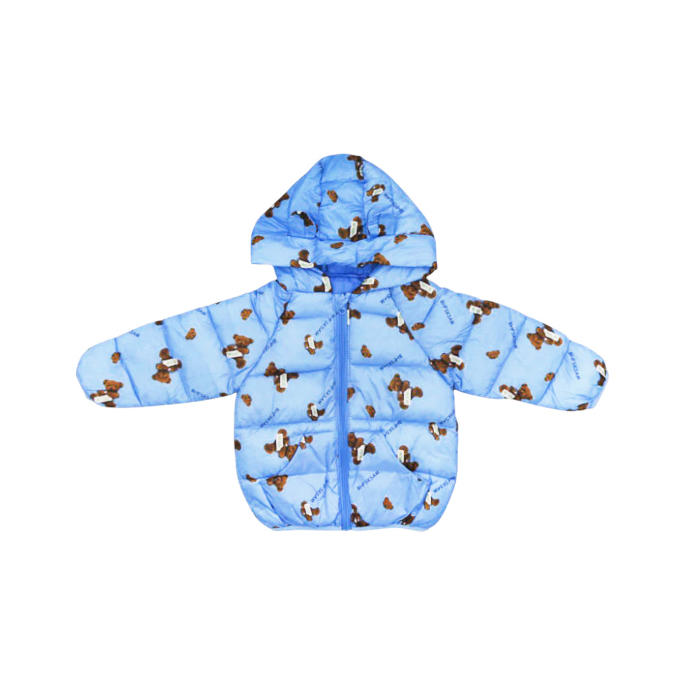 BOYS L/S PUFFER JACKET HOODED MZW-24 6-9M 63