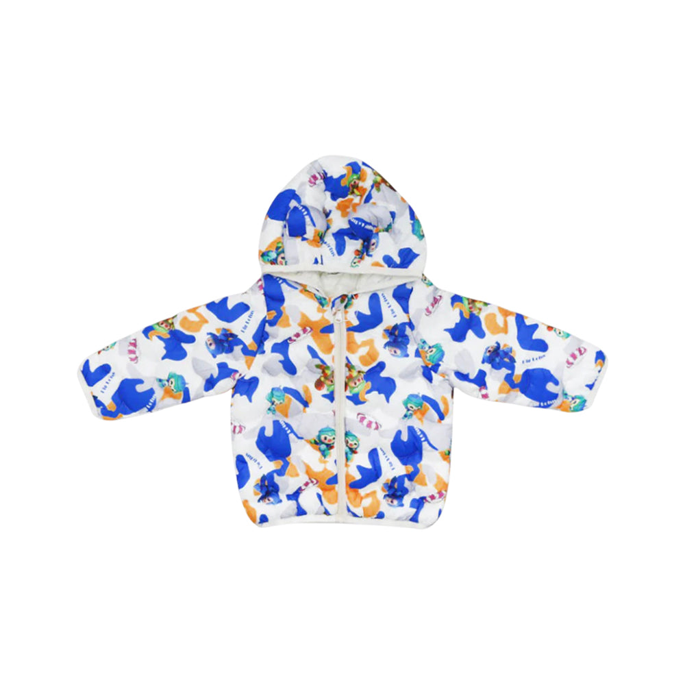 BOYS L/S PUFFER JACKET HOODED MZW-24 6-9M 60