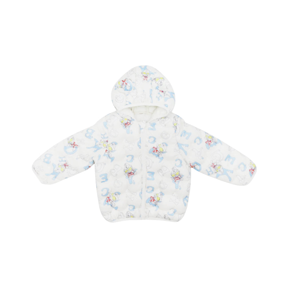 BOYS L/S PUFFER JACKET HOODED MZW-24 6-9M 65