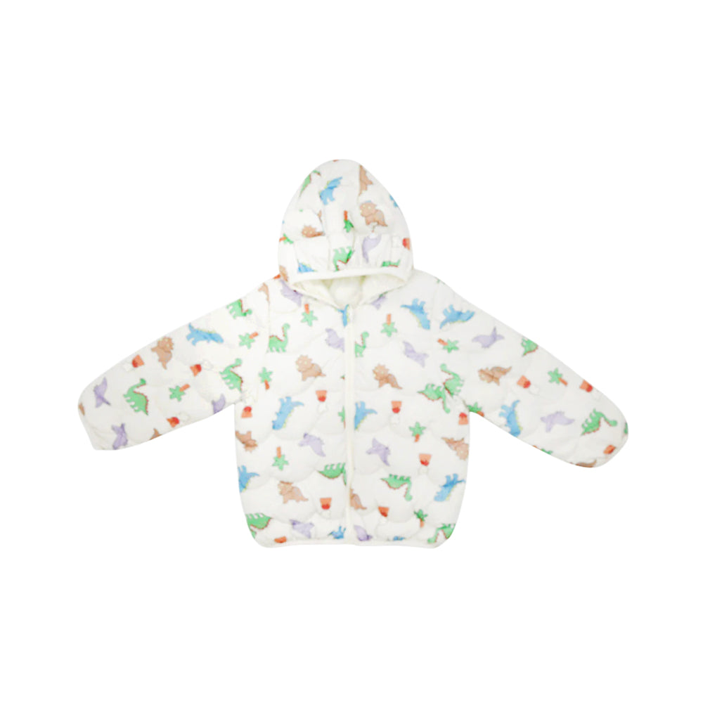 BOYS L/S PUFFER JACKET HOODED MZW-24 9-12M 62