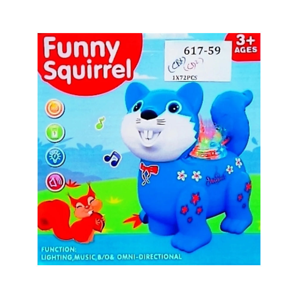 NR617-59 MUSICAL SQUIRREL