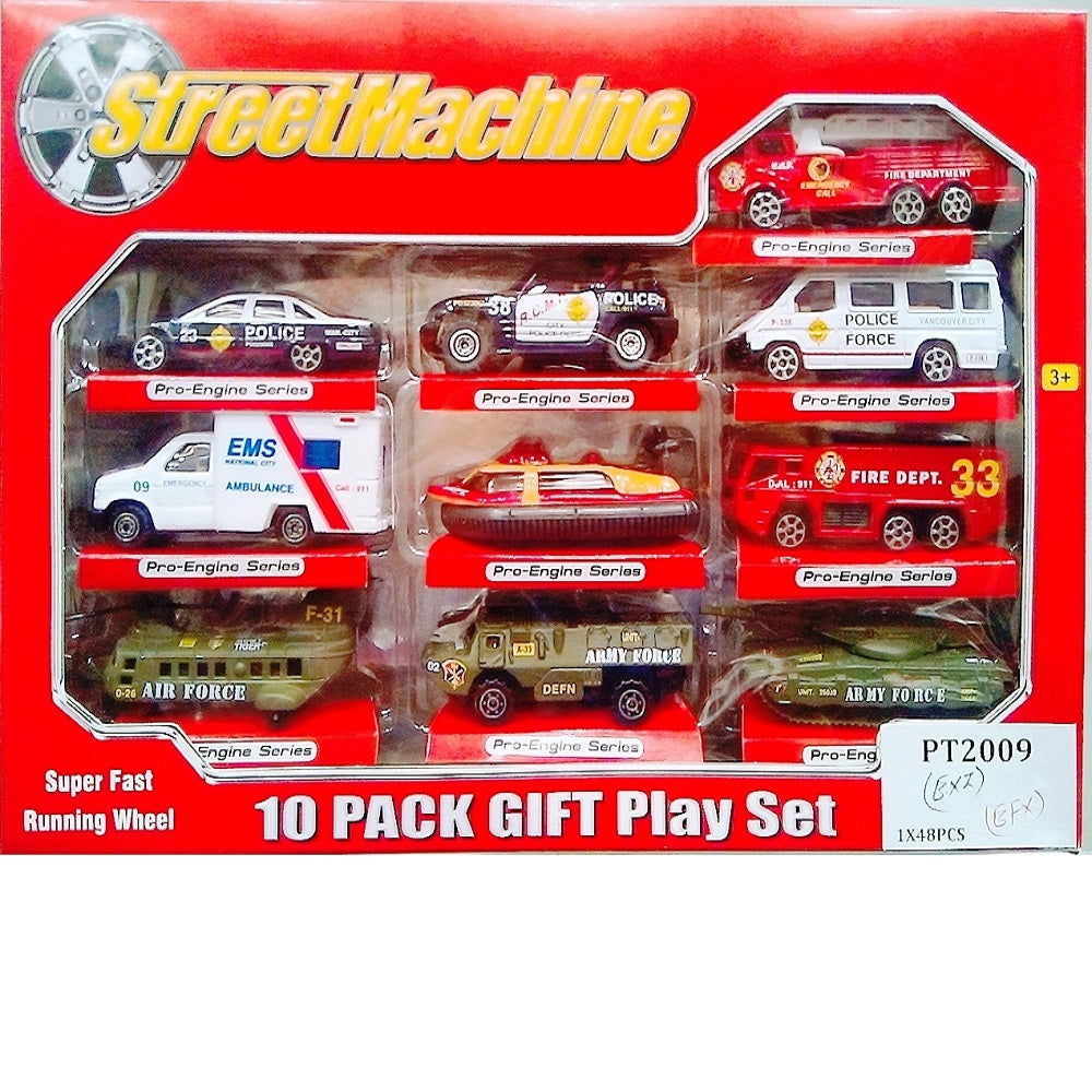 PT2009 TRANSPORT CAR 10PCS