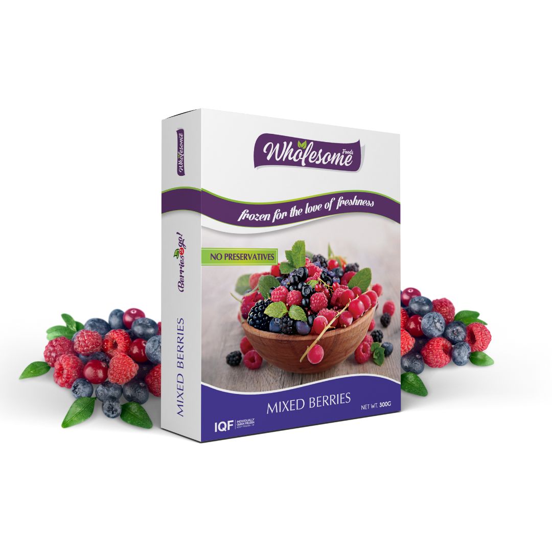 WHOLESOME MIXED BERRY 300 GM