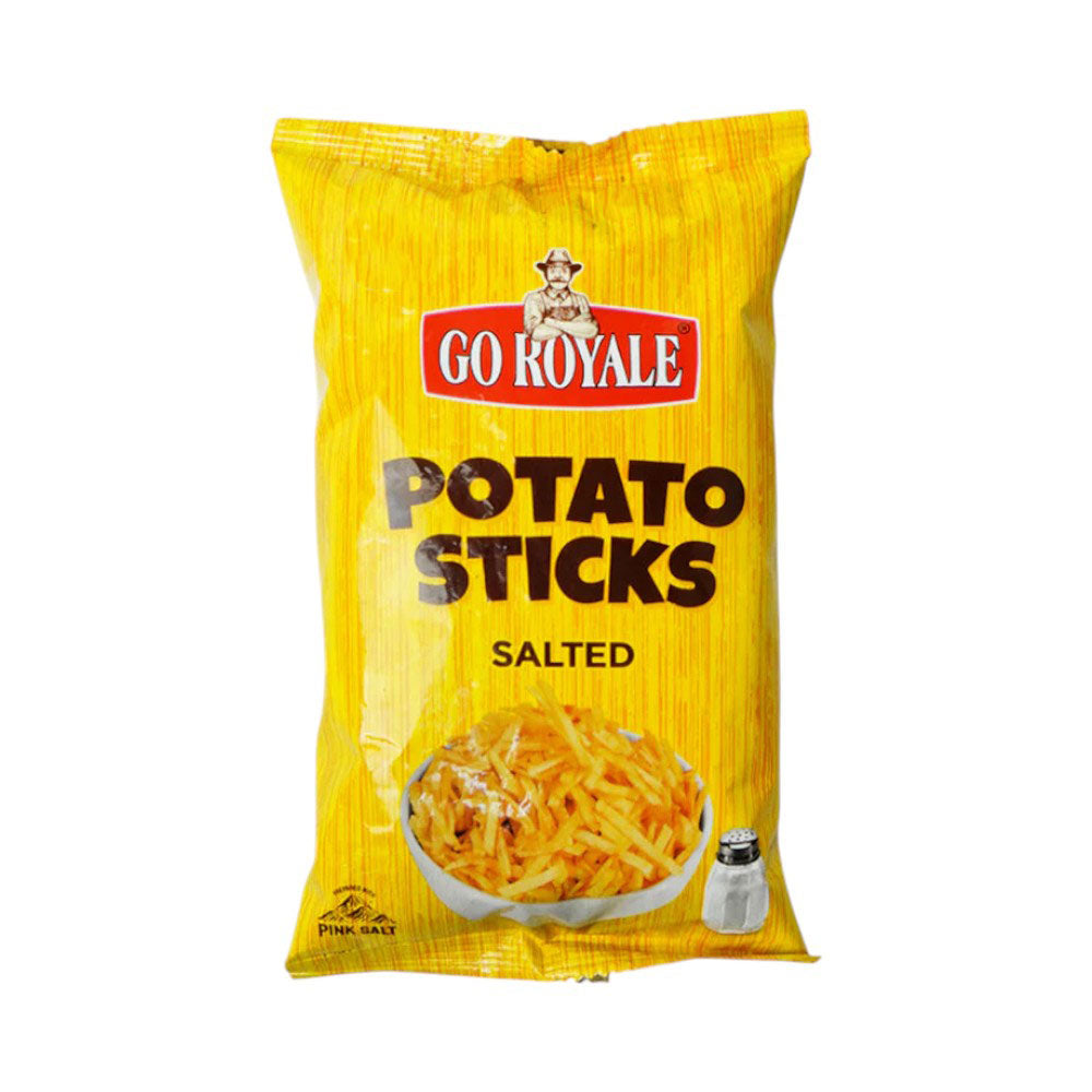 GO ROYALE POTATO STICKS SALTED 28 GM