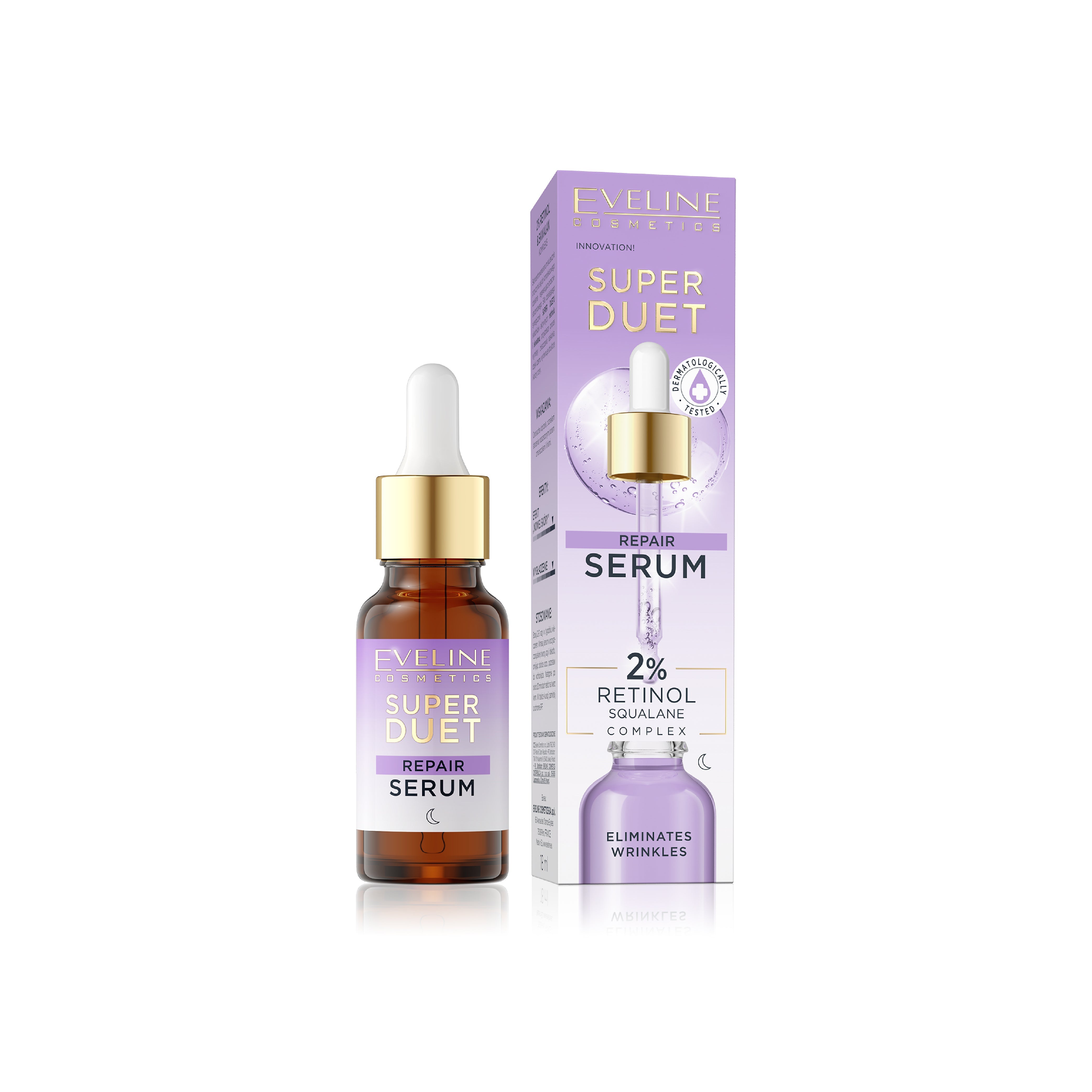 EVELINE SUPER REPAIR SERUM 2% RETINAOL 18ML