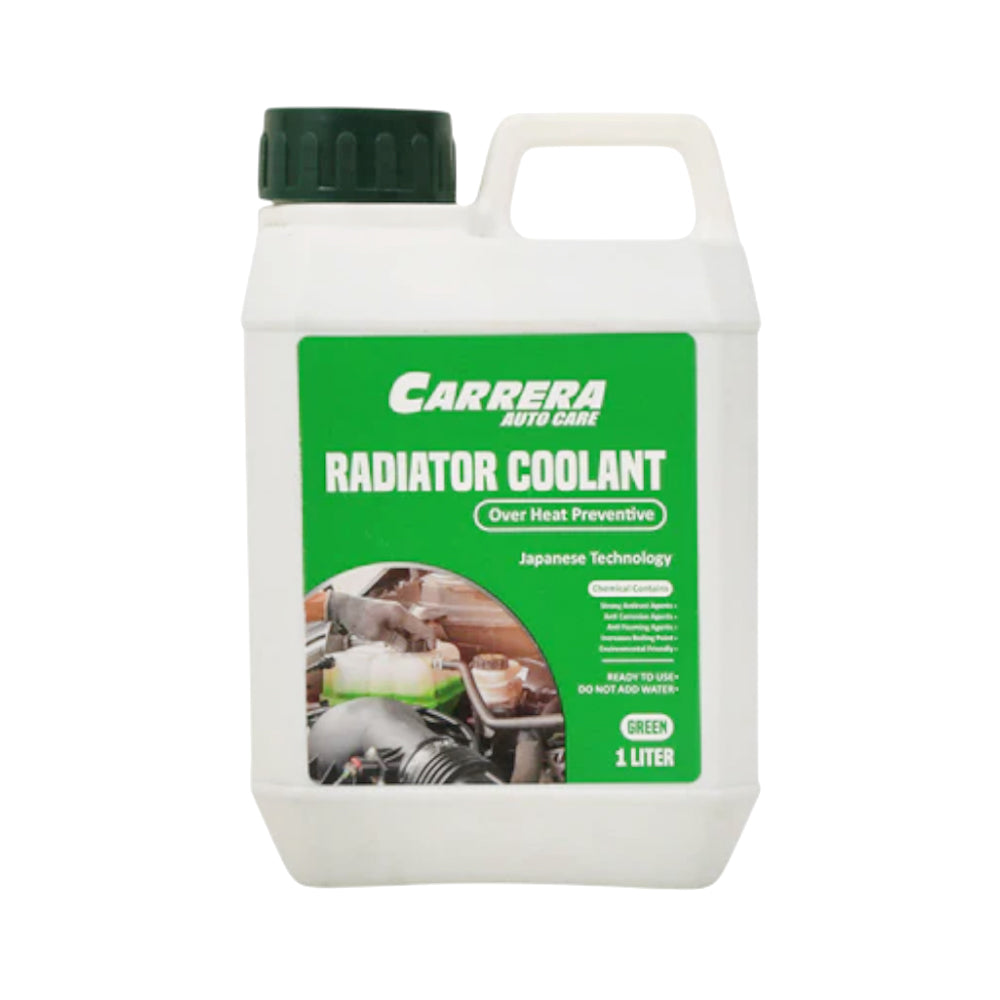 RADIATOR COOLANT OVERHEAT PREVENTIVE GREEN (GLYC 5%) 1 LTR