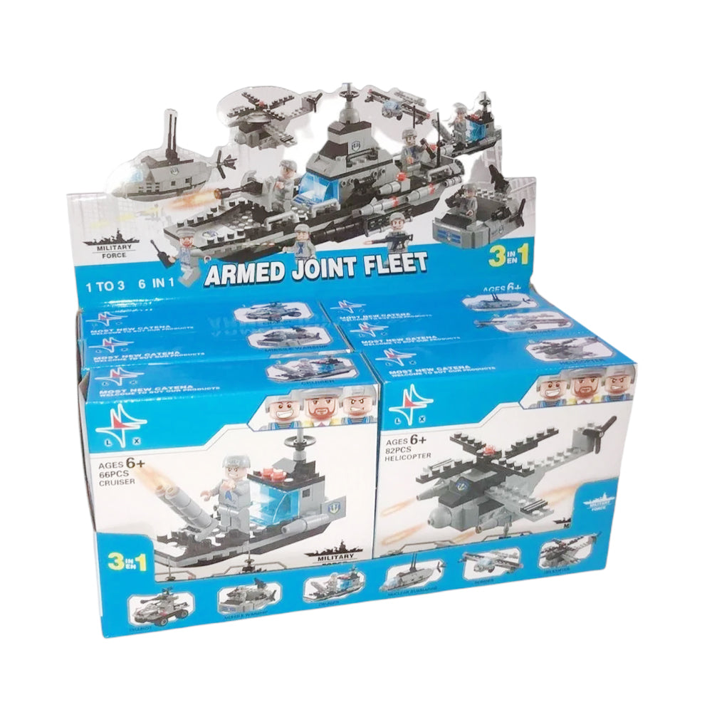 LX-A233 CITY ARMY BLOCKS 90PCS