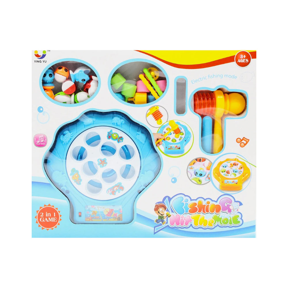 693 MUSICAL MOUSE FISHING GAME 2 IN 1
