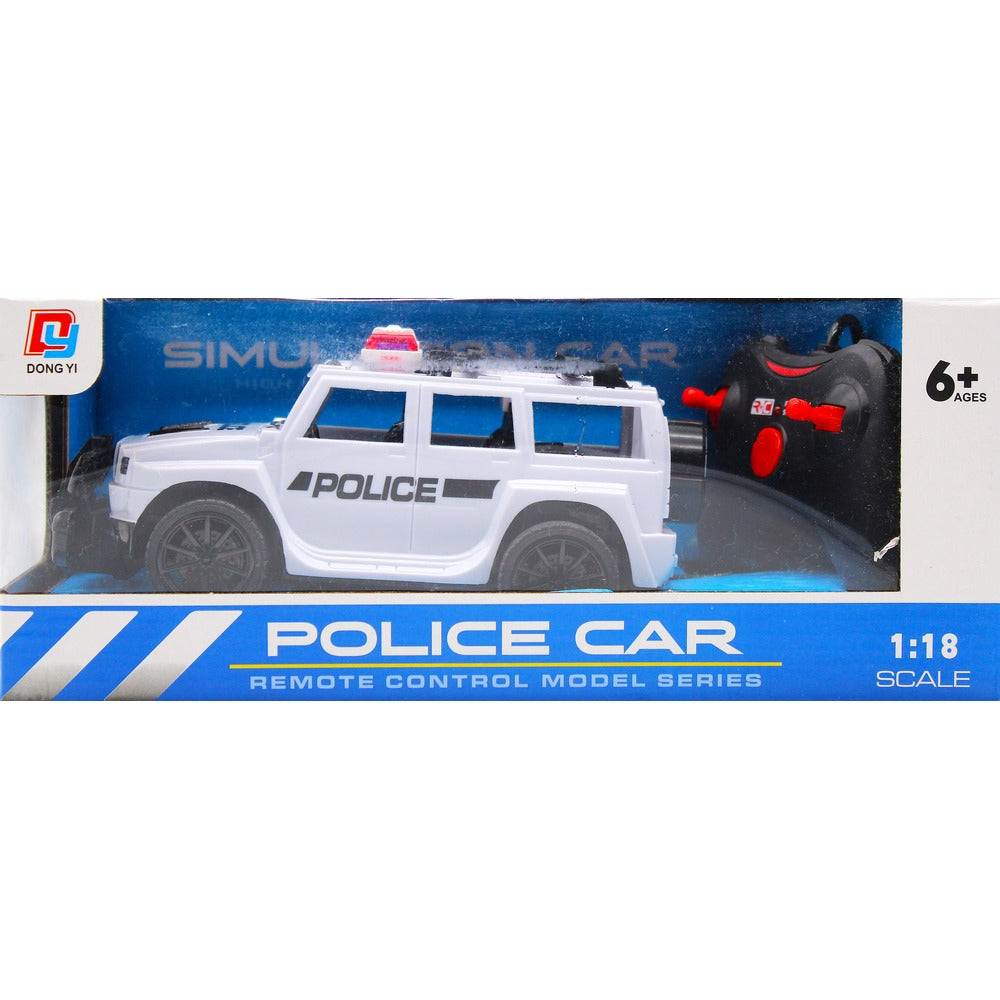 0855-134 POLICE CAR W-USB R/C