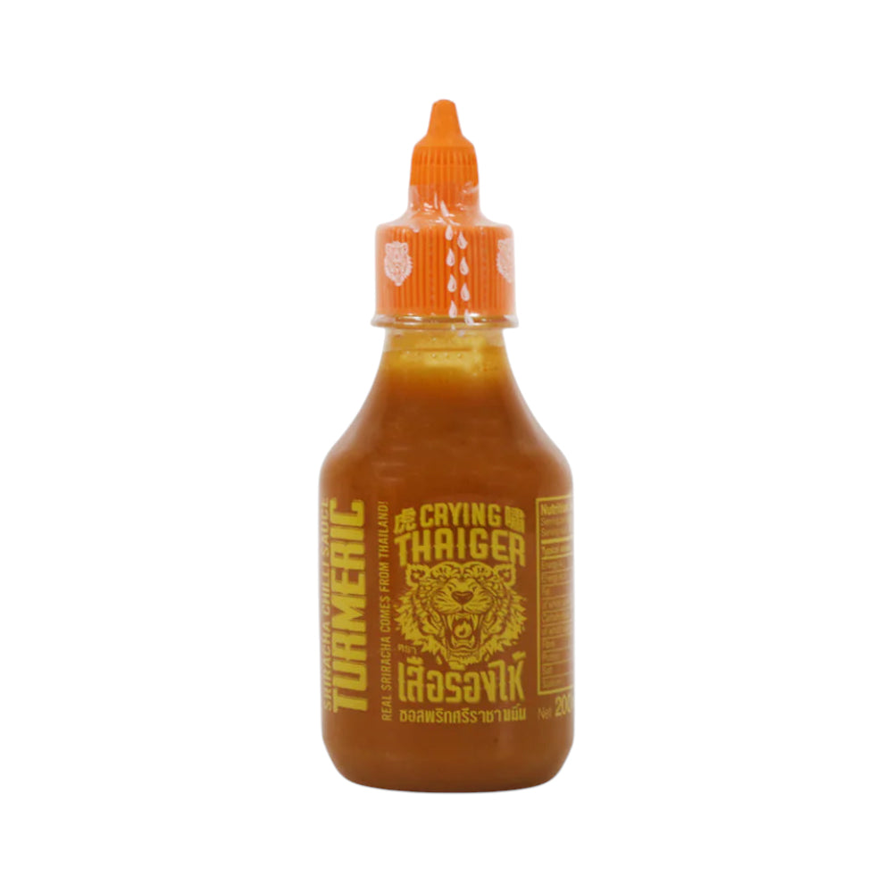 CRYING THAIGER CRIRACHA CHILLI SAUCE TURMERIC 224 GM