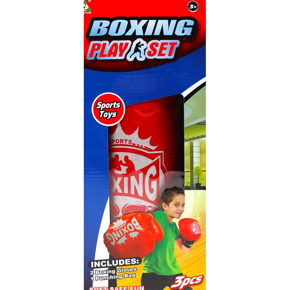 YF371 BOXING SET W-GLOVES 11X38