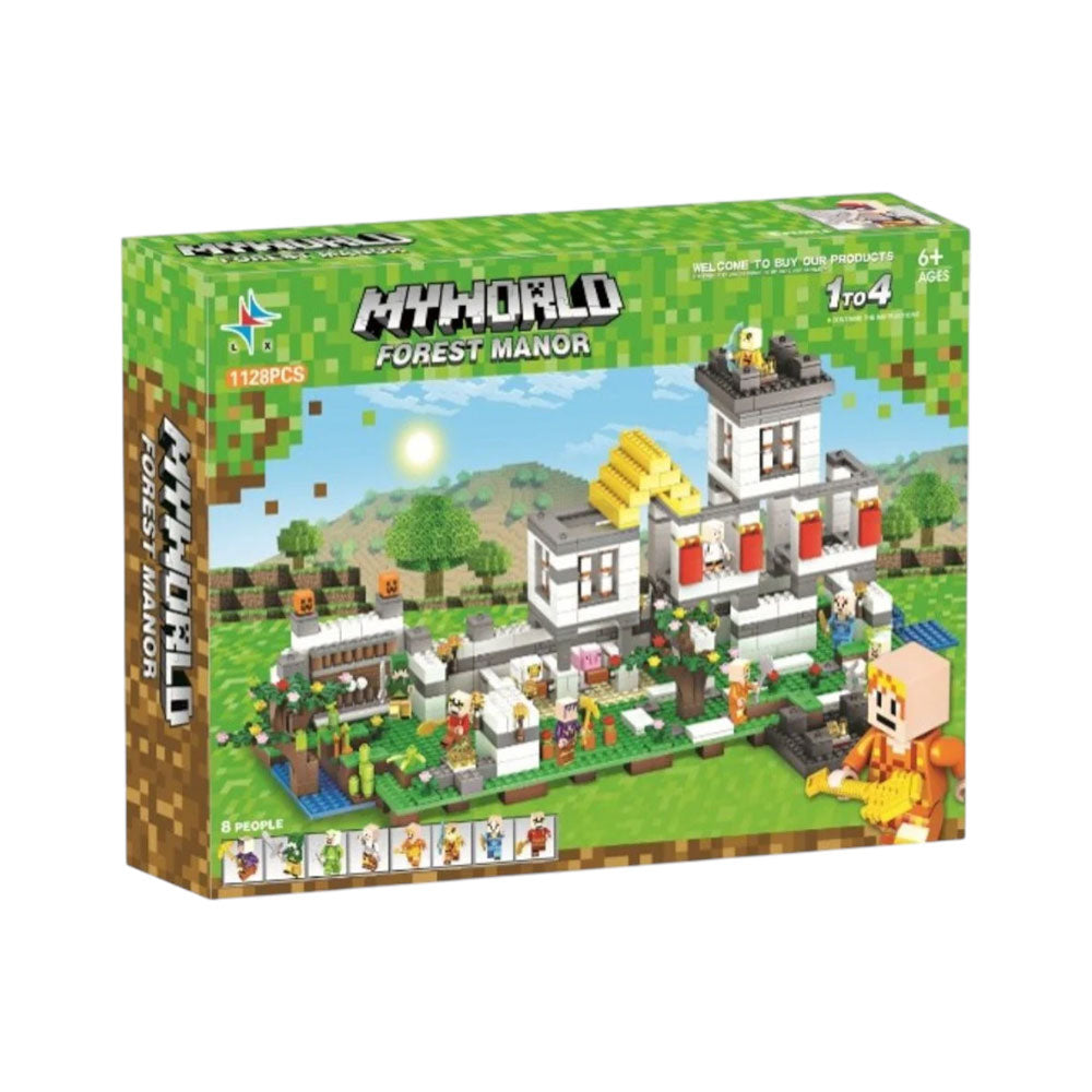 LX-A310 FOREST MANOR CUBE WORLD BLOCKS 1128PCS