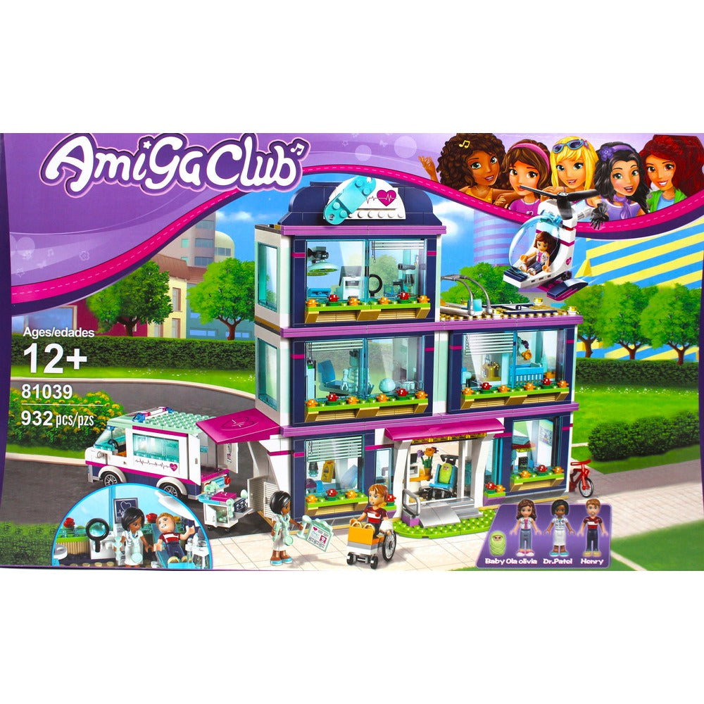 81039 LPN AIMA CLUB GIRLS BLOCKS 932PCS