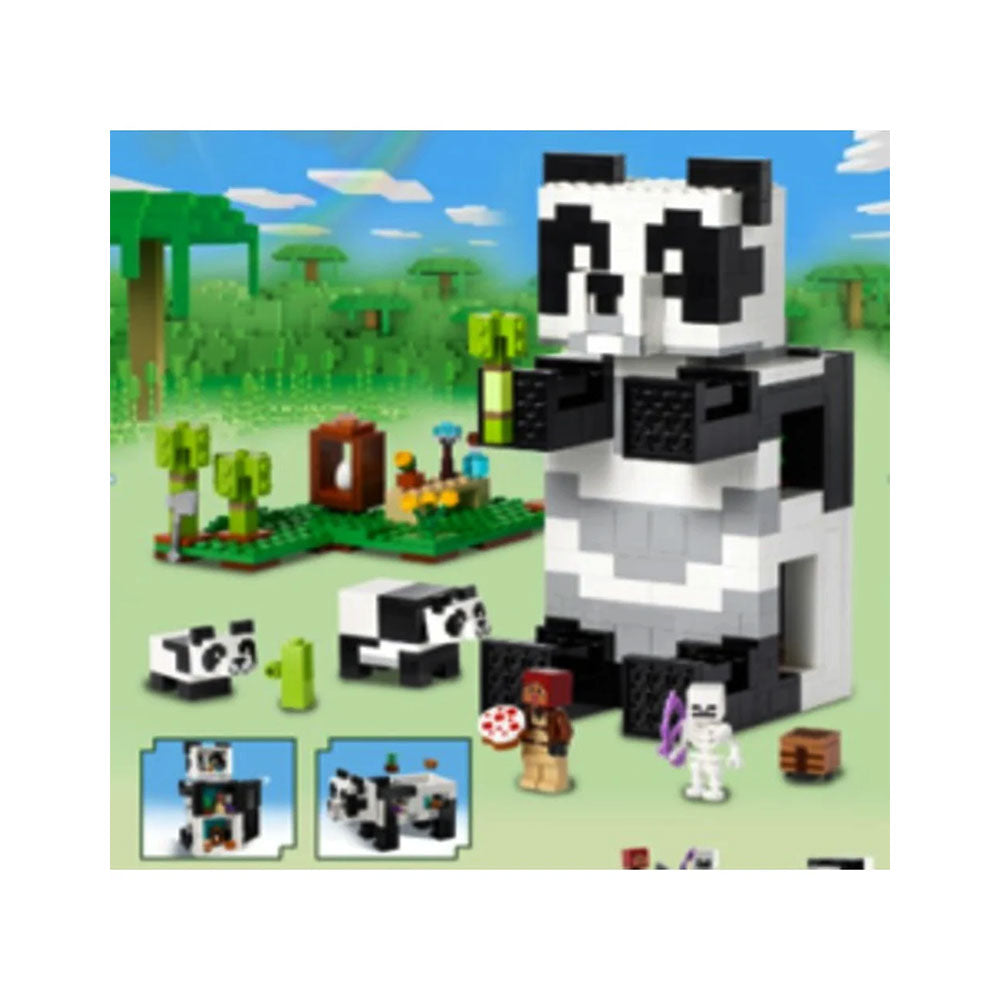 X8006 LPN CUBE WORLD PANDA BLOCKS 553PCS
