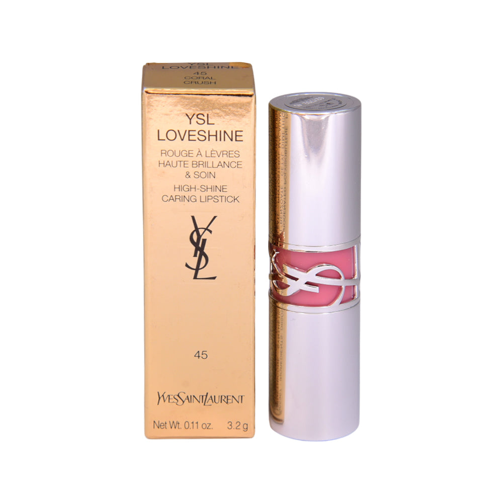 YSL LOVESHINE CORAL CRUSH LIPSTICK 45 3.2G