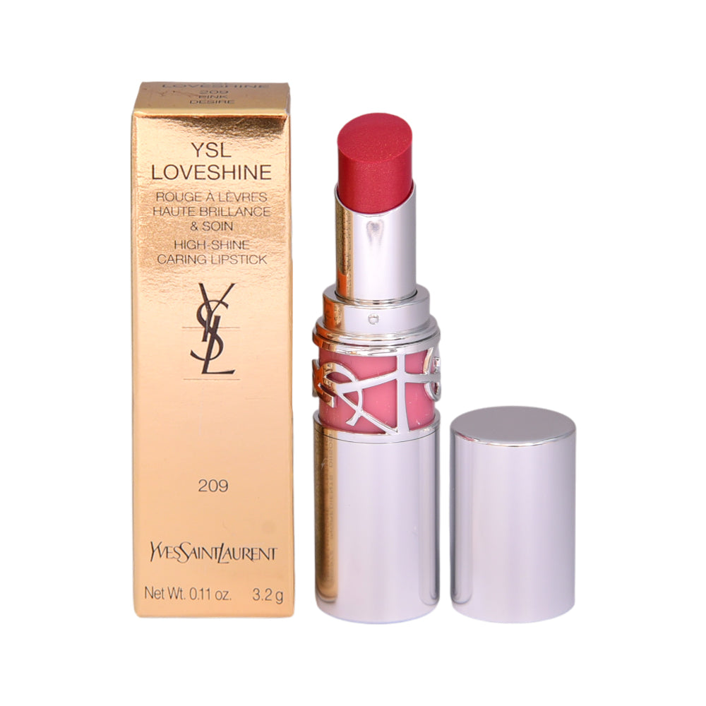 YSL LOVESHINE PINK DESIRE LIPSTICK 209 3.2G