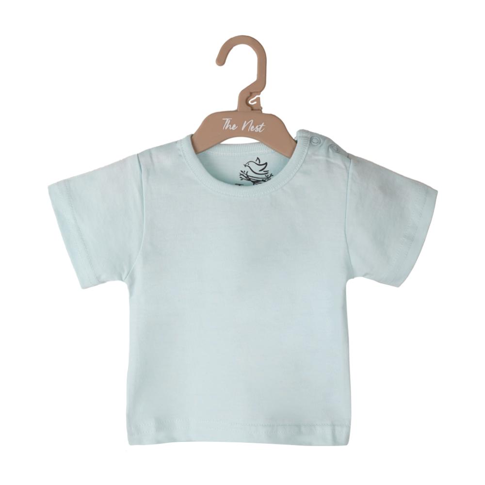 BOYS T-SHIRT (BLUE-GLOW) 0-3 M 1053