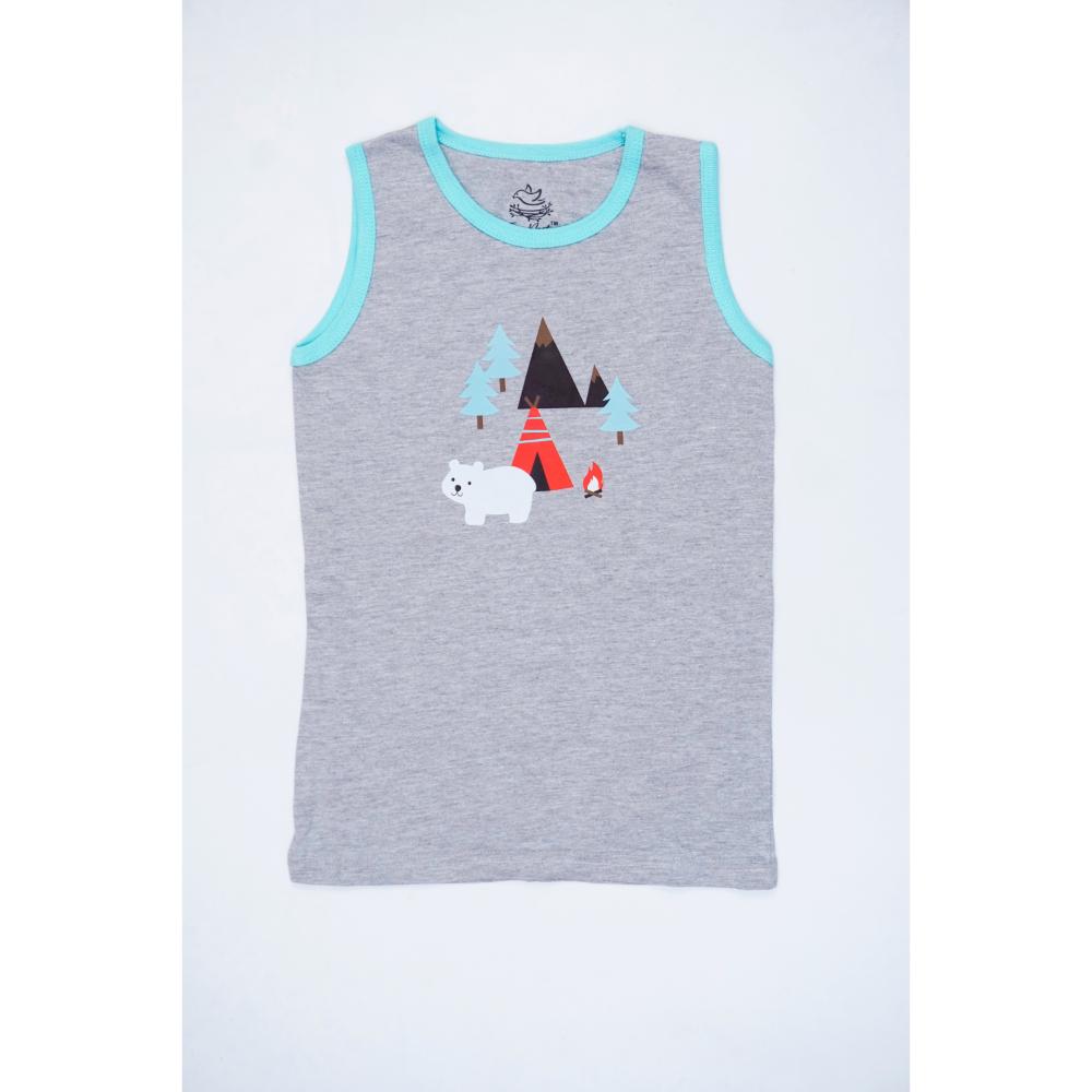 SLEEVE LESS T-SHIRT 2-3 YEARS # 2924
