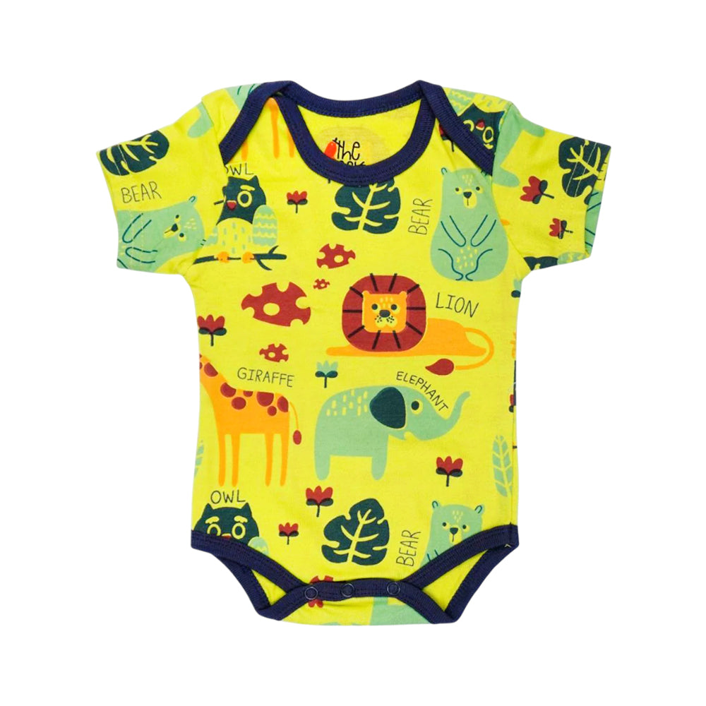 SHORT SLEEVE BODY SUIT 0-3 M # 5353