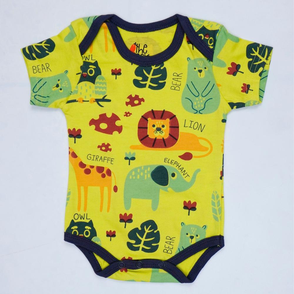 SHORT SLEEVE BODY SUIT 0-3 M # 5353