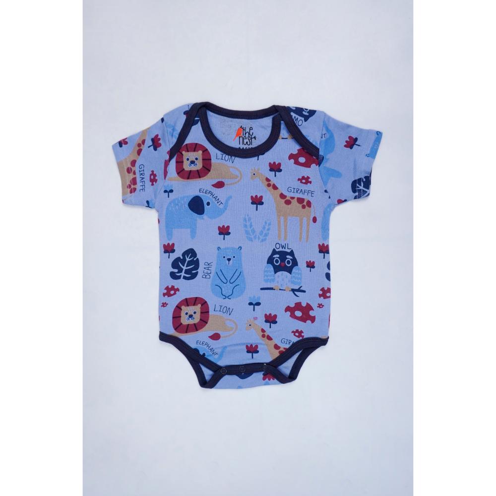 SHORT SLEEVE BODY SUIT 0-3 M # 5356