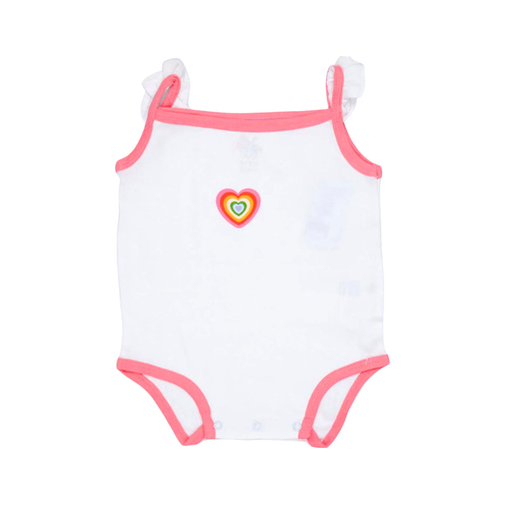 SLEEVE LESS FRILL BODY SUIT 0-3 M # 5390