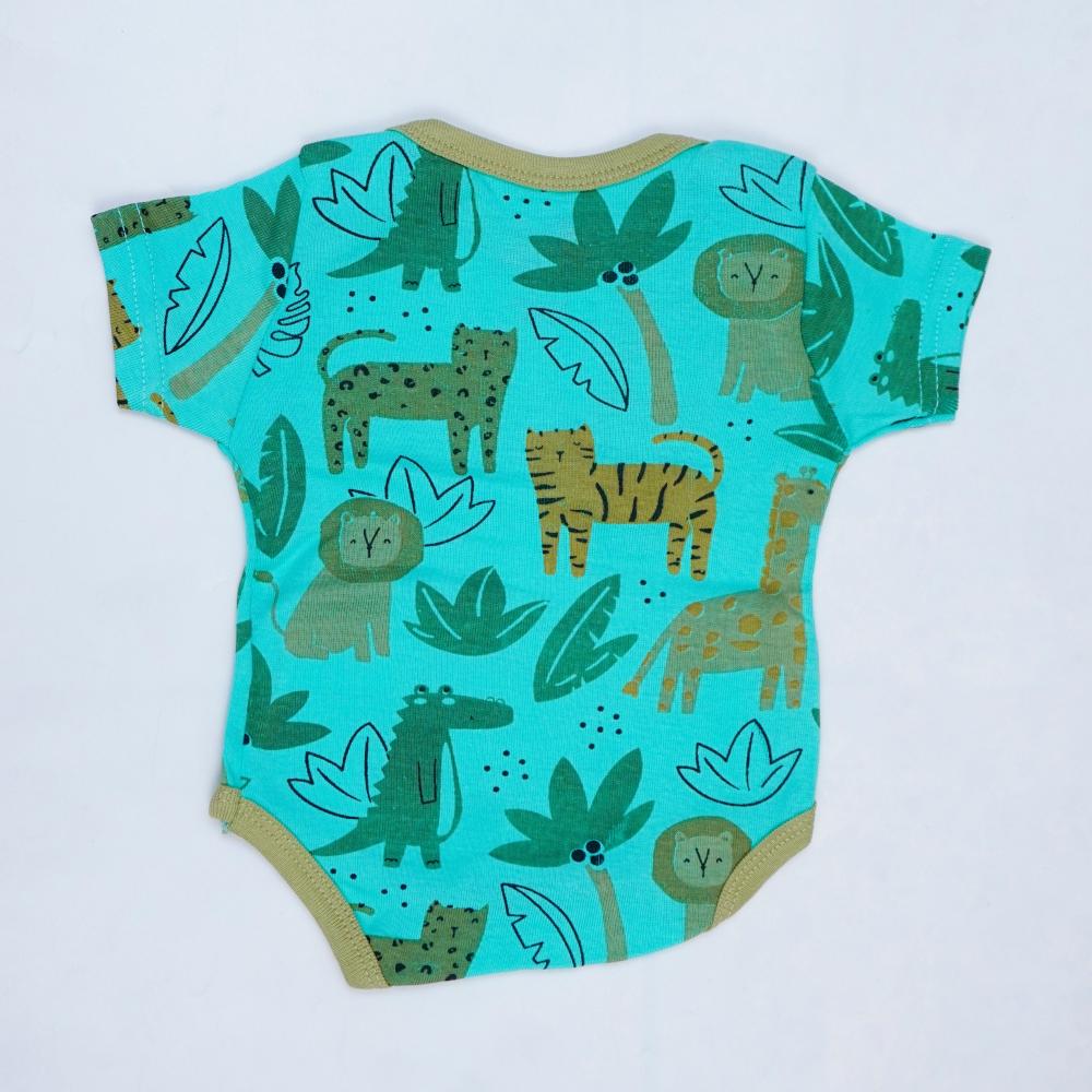 SHORT SLEEVE BODYSUIT 0-3 MONTHS # 5406