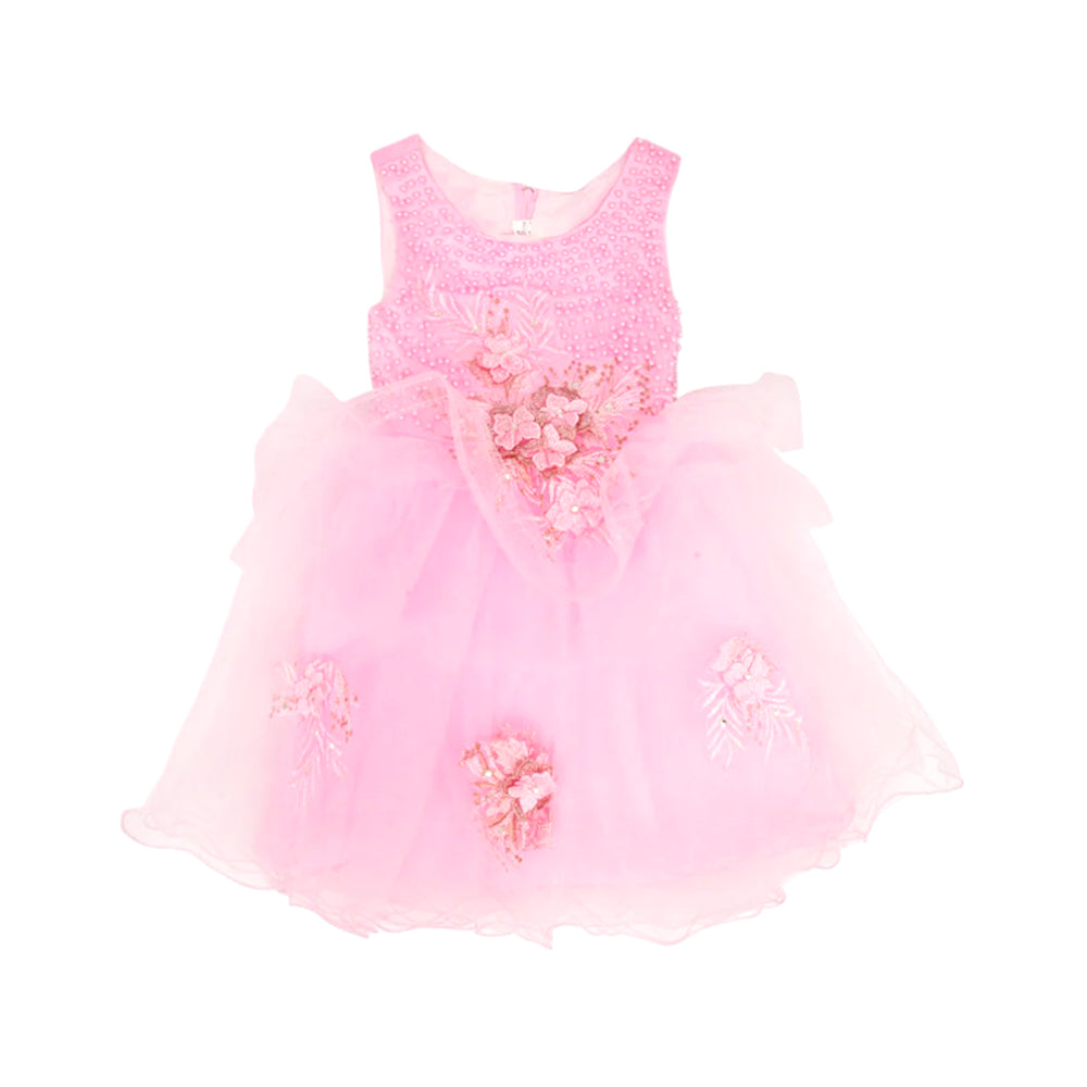 GIRLS S/L FANCY FROCK MZS-25 2-3 YEAR 9027 M.G