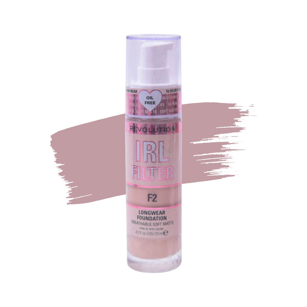 REVOLUTION IRL FILTER LONGWEAR FOUNDATION F2 23ML